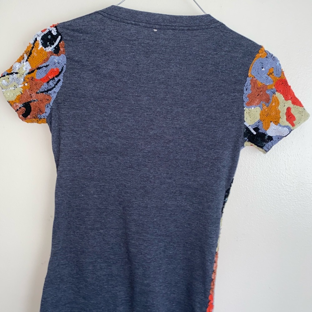 Sequined tee - Picture 2 of 4